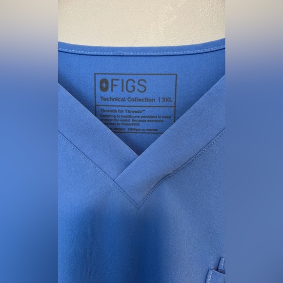 Figs Leon men’s scrub tops , lot of 3 , sz 3XL - Picture 4 of 14